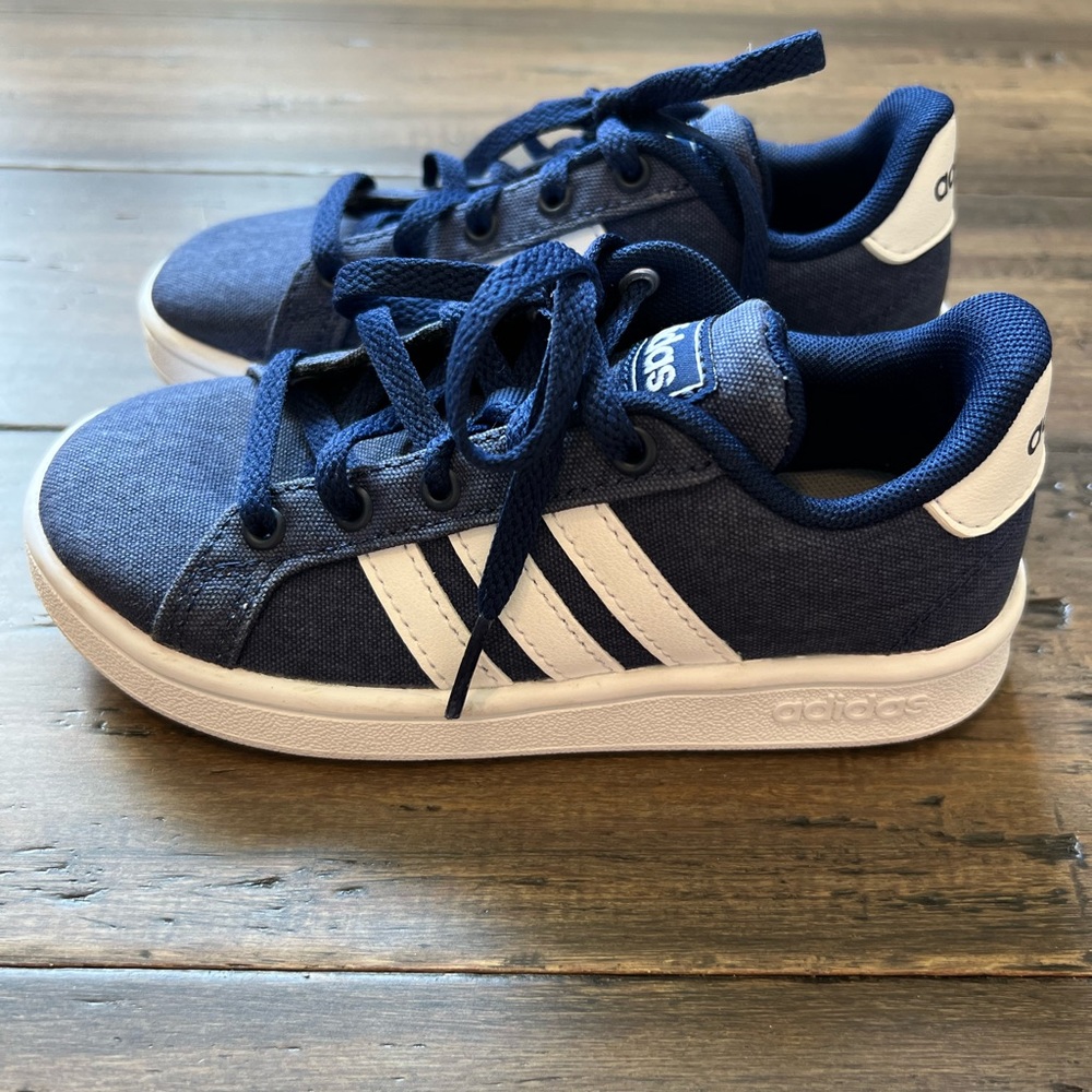 Boys Adidas Sneakers, Blue, size 10
